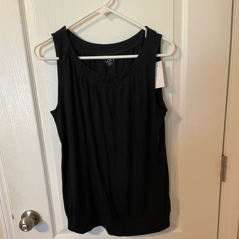 Loft Outlet Black  Tank Top